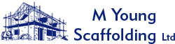 M Young Scaffolding Logo
